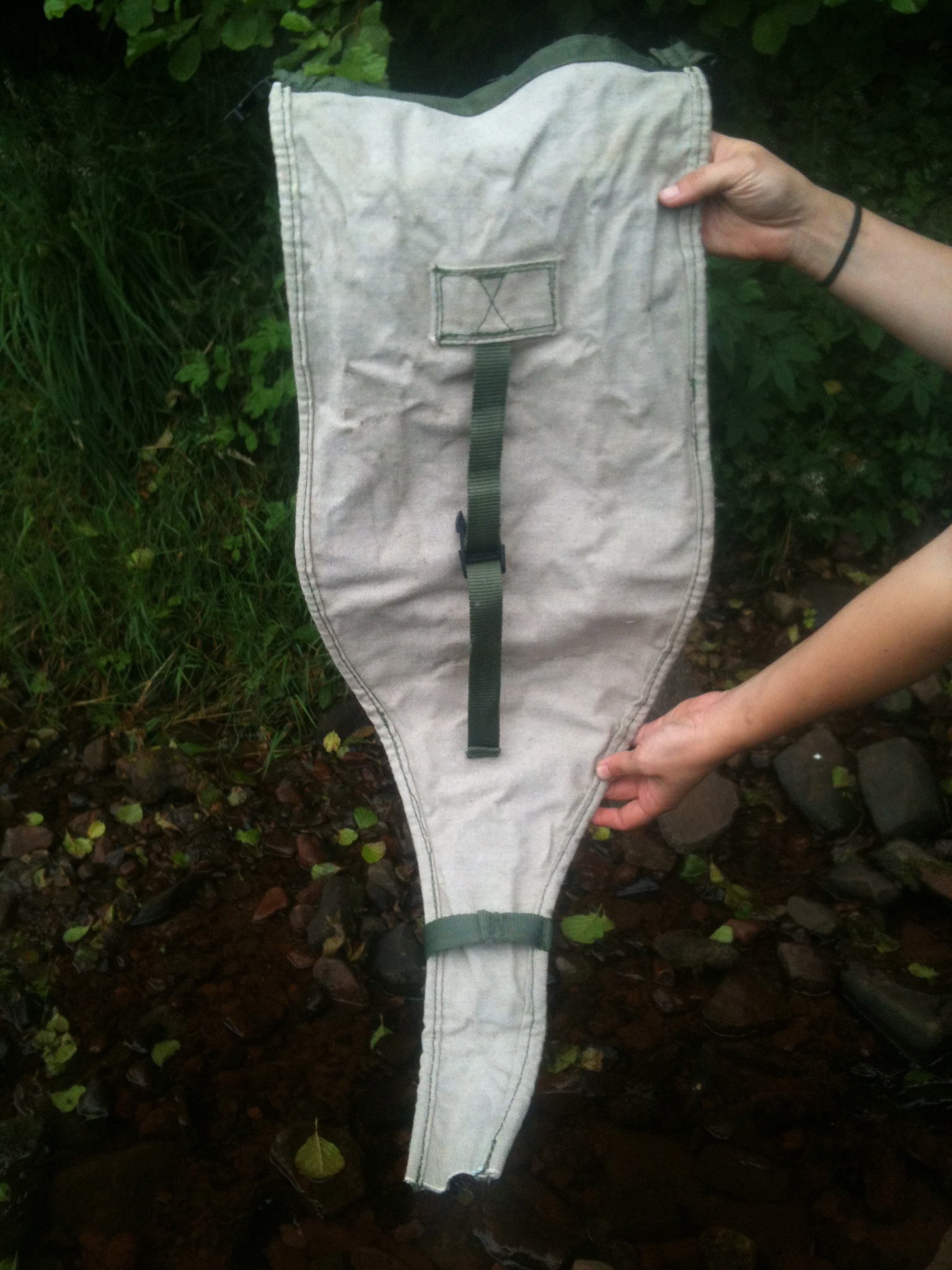 Flax Water Bag, dry